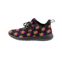 Hex Color Dot Com Black Women's Slip-On Sneakers