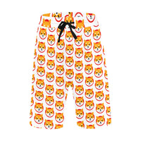 Shiba Inu Men's All Over Print Casual Shorts