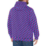 Pulses Small Black New Men's All-Over Print Hoodie