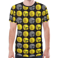 IM ALL 3 BLK Men's All Over Print Mesh T-shirt