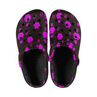 5555 Pink Custom Print Adults Clogs