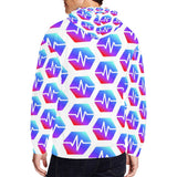 Pulse Men's All Over Print Full Zip Hoodie