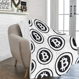 Bitcoin Ultra-Soft Micro Fleece Blanket 60" x 80"