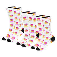 Hex Color Dot Com Sublimated Crew Socks (3 Packs)