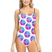 Pulse Women Cut Out Sides One Piece Swimsuit