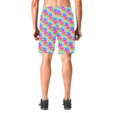 Hex PulseX Pulse Grey Men's All Over Print Elastic Beach Shorts