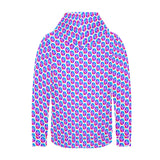 Pulses Small Women's All-Over Print Hoodie