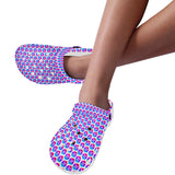 Pulses Small Custom Print Adults Clogs