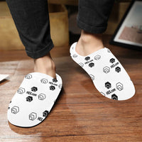 Hex Dot Com Men's Non-Slip Cotton Slippers