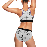 Hex Dot Com Women's Sports Bra Yoga Set