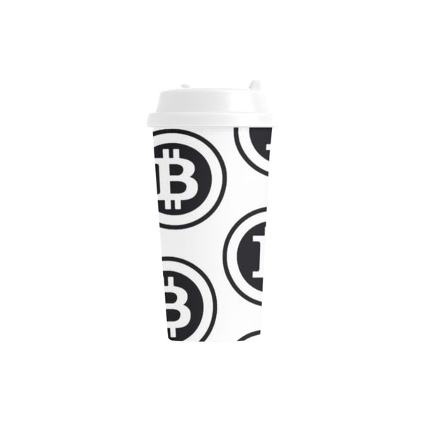Bitcoin Double Wall Plastic Mug