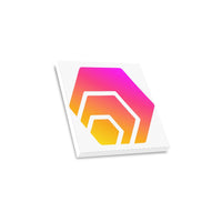 Hex Logo Canvas Print 12"x12"