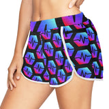 Pulse Black Women's Sports Shorts