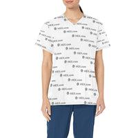 HEXdotcom Combo Grey Women's All Over Print Scrub