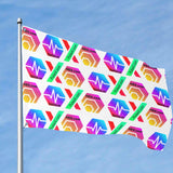 HPXdotCOM Custom Flag (96" x 60")(One Side)