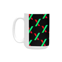 PulseX Black Plus-Size Mug (15 OZ)
