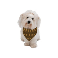 Hex Brown & Tan Pet Dog Bandana (Large Size)
