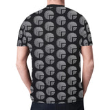 Future 3d BLK Men's All Over Print Mesh T-shirt