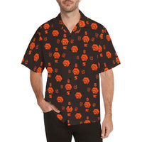 5555 Orange Men's All Over Print Hawaiian Shirt