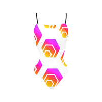 Hex Tapered Women Cut Out Sides One Piece Swimsuit