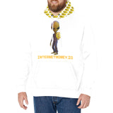 IM 3D WHT New Men's All-Over Print Hoodie