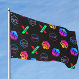 Pulse NFT HowTo Hex PlsX Custom Flag (96" x 60")(One Side)