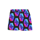 Pulse Black Women's Casual Beach Board Shorts