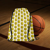 IM 3D WHT Drawstring Bags