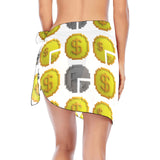 IM ALL 3 WHT Women's Beach Sarong Wrap