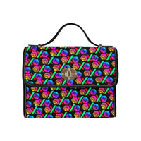 Hex PulseX Pulse Black All Over Print Canvas Bag