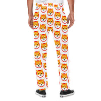 Shiba Inu Men's All Over Print Casual Trousers