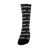 Hedron Combo White Women's Custom Socks