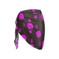 5555 Pink Women's Beach Sarong Wrap
