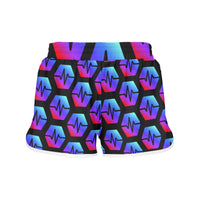 Pulse Black Women's Sports Shorts