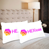 Hexican Rectangle Pillow Case 20" x 30" (No Zipper) (Set of 2)