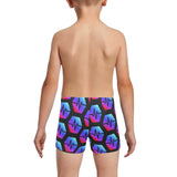 Pulse Black Little Boys' Swimming Trunks