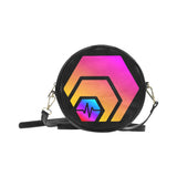 Hex Pulse Morph Round Messenger Bag