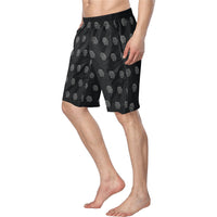 Hex Black & Grey Men's Swim Trunk