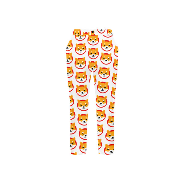 Shiba Inu Men's All Over Print Casual Trousers