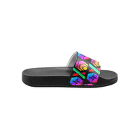 HPXdotCOM Black Kid's Slide Sandals