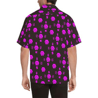 5555 Pink Men's All Over Print Hawaiian Shirt