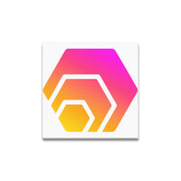 Hex Logo Canvas Print 12"x12"