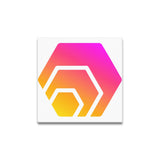Hex Logo Canvas Print 12"x12"