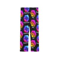 Hex Pulse TEXT Black Women's Pajama Pants