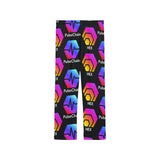 Hex Pulse TEXT Black Women's Pajama Pants