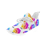 Hex Pulse TEXT Women's Slip-On Sneakers