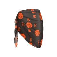 5555 Orange Women's Beach Sarong Wrap