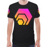 Hex Logo Men's All Over Print Mesh T-shirt