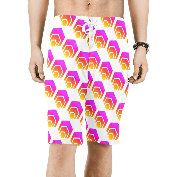 Hex Men's All Over Print Beach Shorts