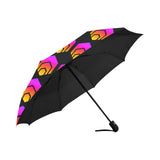 Hex Black Anti-UV Automatic Umbrella (Outside Printing)